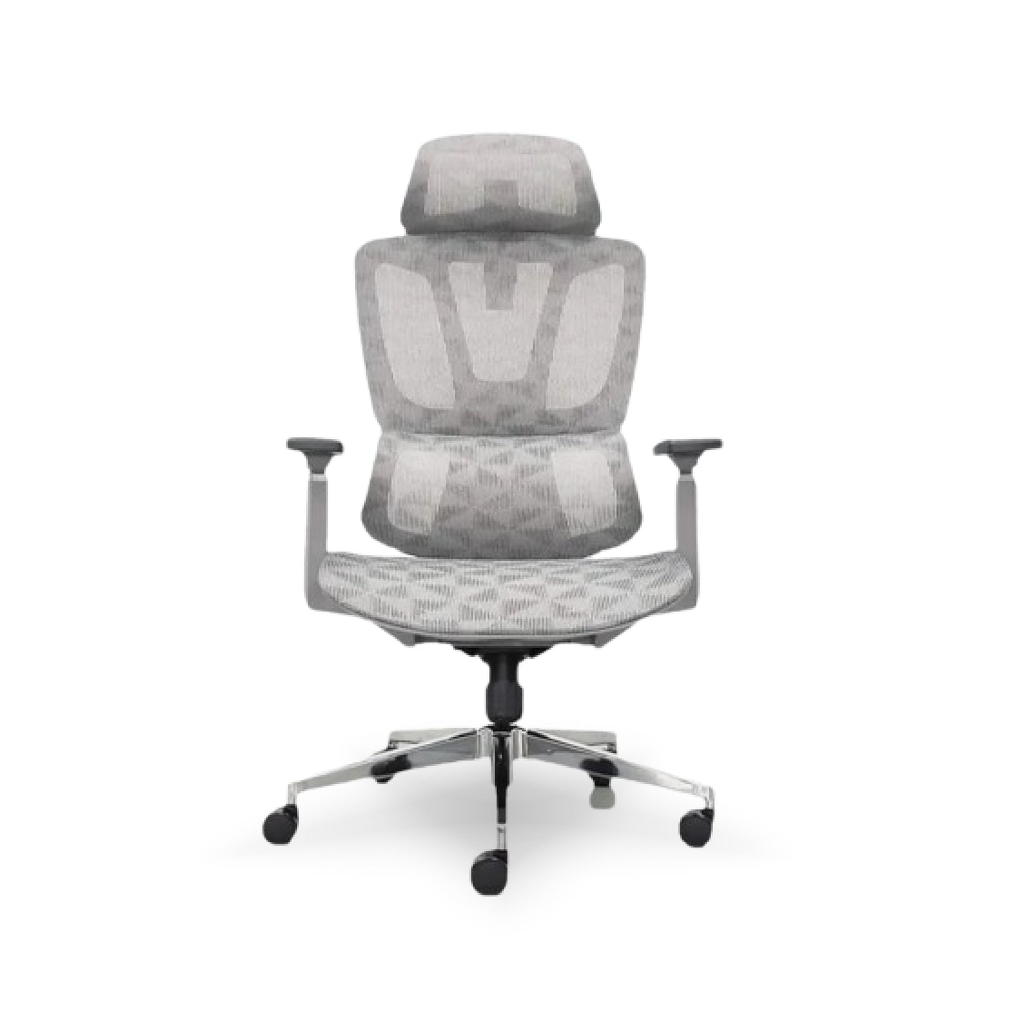 121 H/B Benz Ergonomic Mesh Office Chair – High Back with Adjustable Lumbar, Headrest & Armrests | Breathable Mesh Back, Chrome Base & Smooth Tilt Lock | Ideal for Long Working Hours