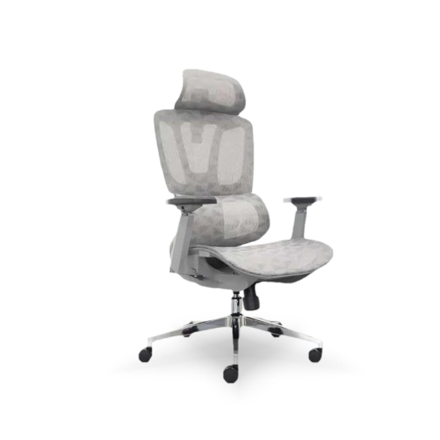121 H/B Benz Ergonomic Mesh Office Chair – High Back with Adjustable Lumbar, Headrest & Armrests | Breathable Mesh Back, Chrome Base & Smooth Tilt Lock | Ideal for Long Working Hours