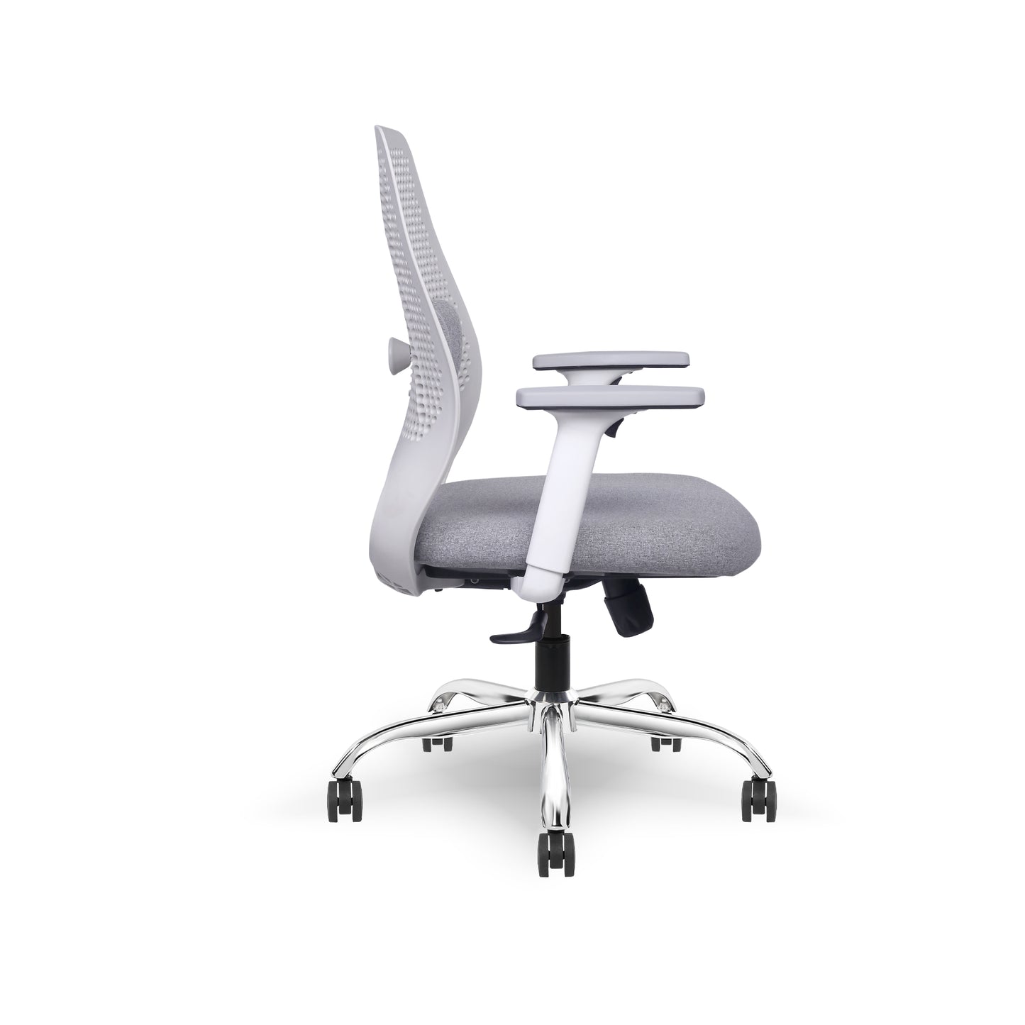 Hive Max Ergonomic Office Chair – Premium Ventilated Back, Adjustable Lumbar Support, and Chrome Base | Executive Comfort Redefined