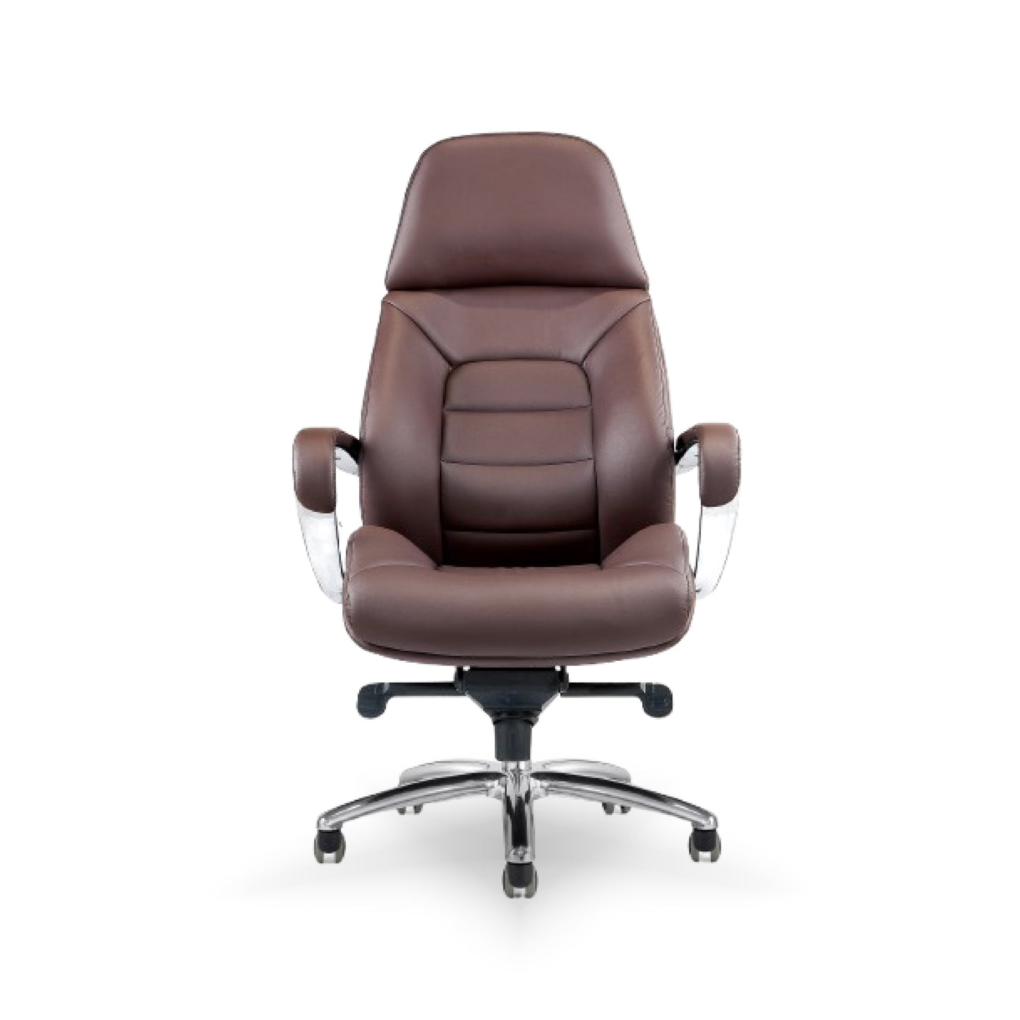 Comfy High Back | Half Leatherette Back | 5 Star Strong Aluminium Base | Boss Chair | Executive Chair | Directors & MD Chairs